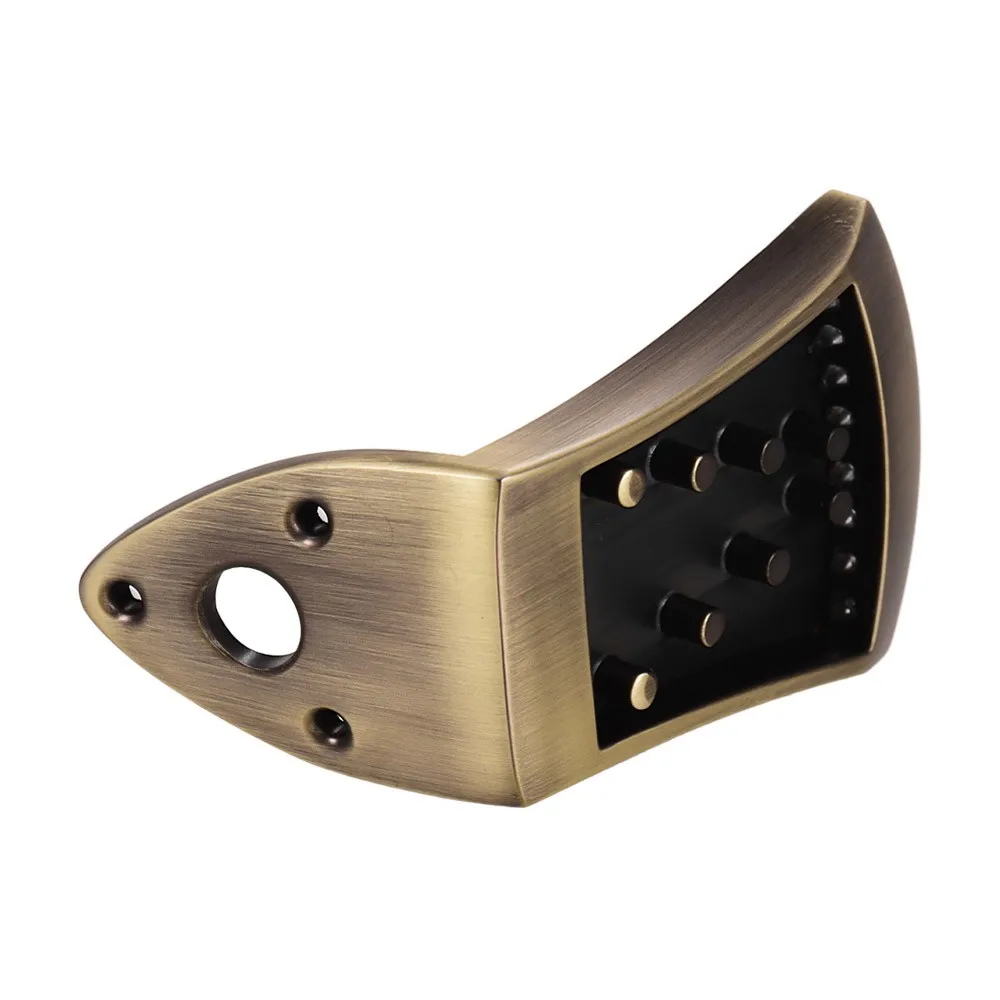 

Metal Triangle Tailpiece Bridge Zinc Alloy for 8-String Arched Top Mandolin with Mounting Screws String Instrument Replacement