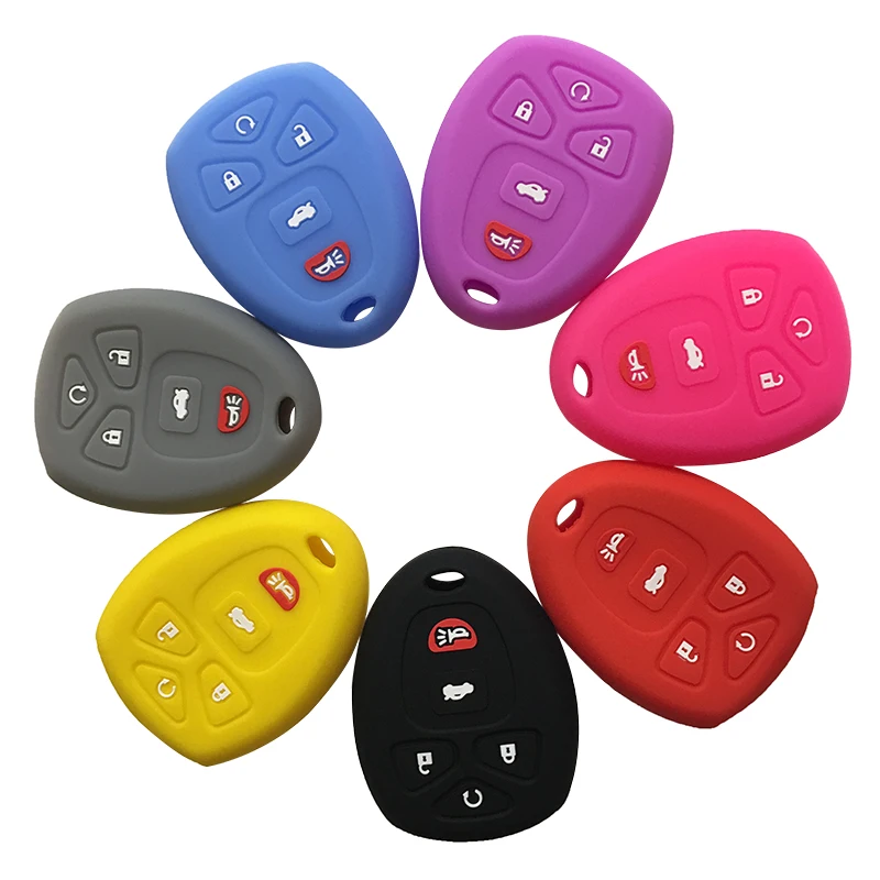 Силикагель ключ крышка для Chevrolet Cobalt 2005-2010 Malibu 2004-2012 Impala Suburban 1500 для GMC для Buick Enclave LaCrosse Fob