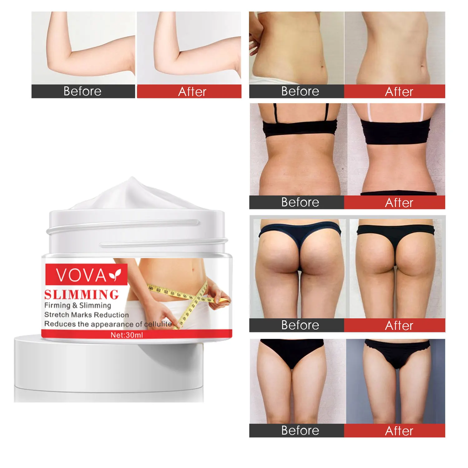 

Body Slimming Cream Lose Weight Slimming Cellulite Massage Cream Health Promote Fat Burn Thin Waist Stovepipe Body Care Cream