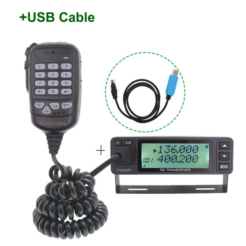 LEIXEN VV-998S 25 Вт двухдиапазонный 144/430 МГц мобильный радио VV-998 трансивер любительский радиоприемник VV-898S обновлен
