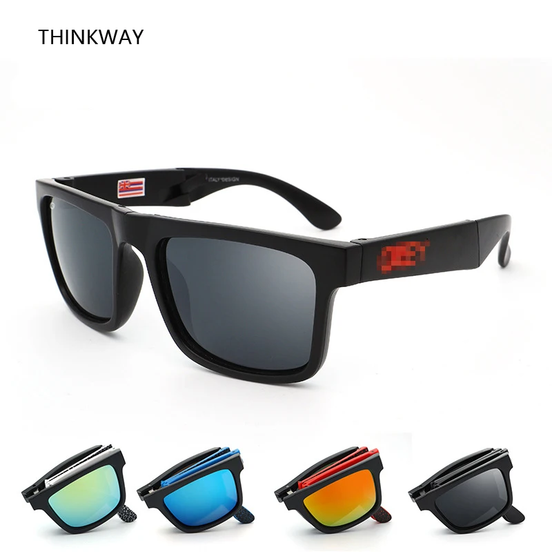 YHD115 Модные мужские спортивные солнцезащитные очки открытый бинокль складывающиеся очки для вождения очки Для женщин пляжные солнцезащитные очки