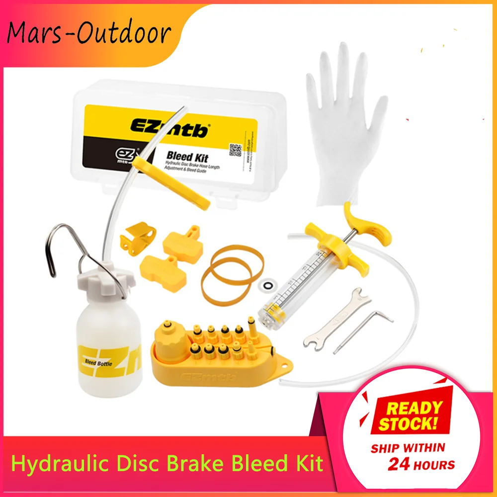 

Universal MTB Road Bike Oil Bleed Kit Hydraulic Brake Bleed Tool Kit for Shimano Tektro Margura Brake System Bike Repair Tools