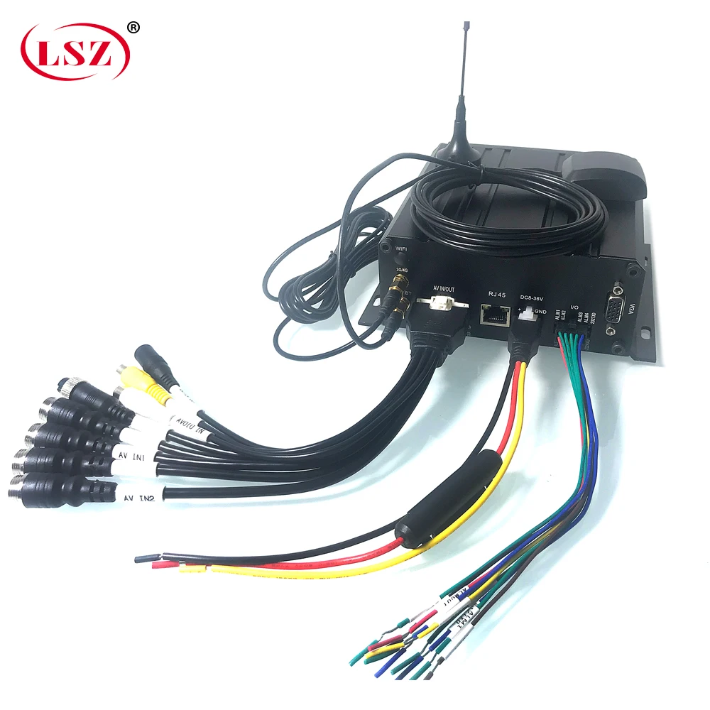LSZ с фабрики 4ch full HD AHD 720 P/960 P h.264 MDVR 4G gps hdd Мобильный dvr грузовик/автобус/такси/лодка