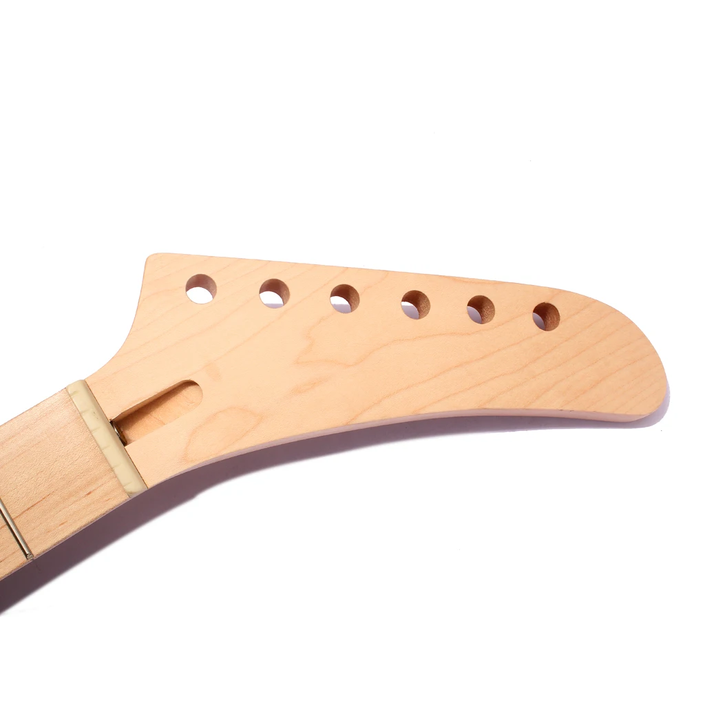DIY Electric Guitar Neck Maple 22 Frets Fretboard for Jackson Guitar Parts