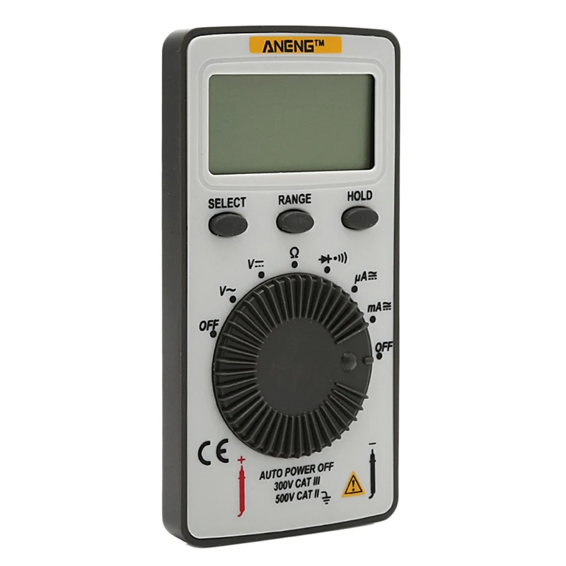 ELEG-ANENG AN101 карманный цифровой мультиметр с подсветкой Ac/Dc Автоматический портативный измерительный прибор