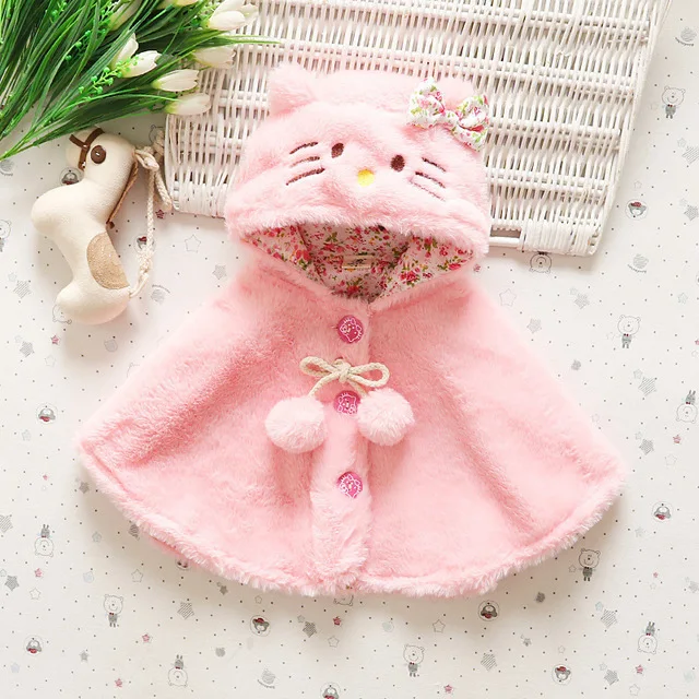 -H26-Pink- Пальто для маленьких девочек; Новинка года; модная зимняя одежда для новорожденных; Милая бархатная хлопковая куртка с капюшоном; Одежда для младенцев; одежда для маленьких мальчиков - Цвет: -H26-Pink-
