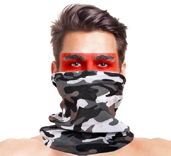 Многофункциональный дизайн лица бесшовные Половина лица повязки на голову polyesterTube маска для лица Головные уборы Рождественские банданы