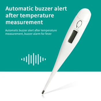 

LCD Display Fever Heat Household Measuring Temperature Home Human Adult Baby Body Electronic Thermometer Digital