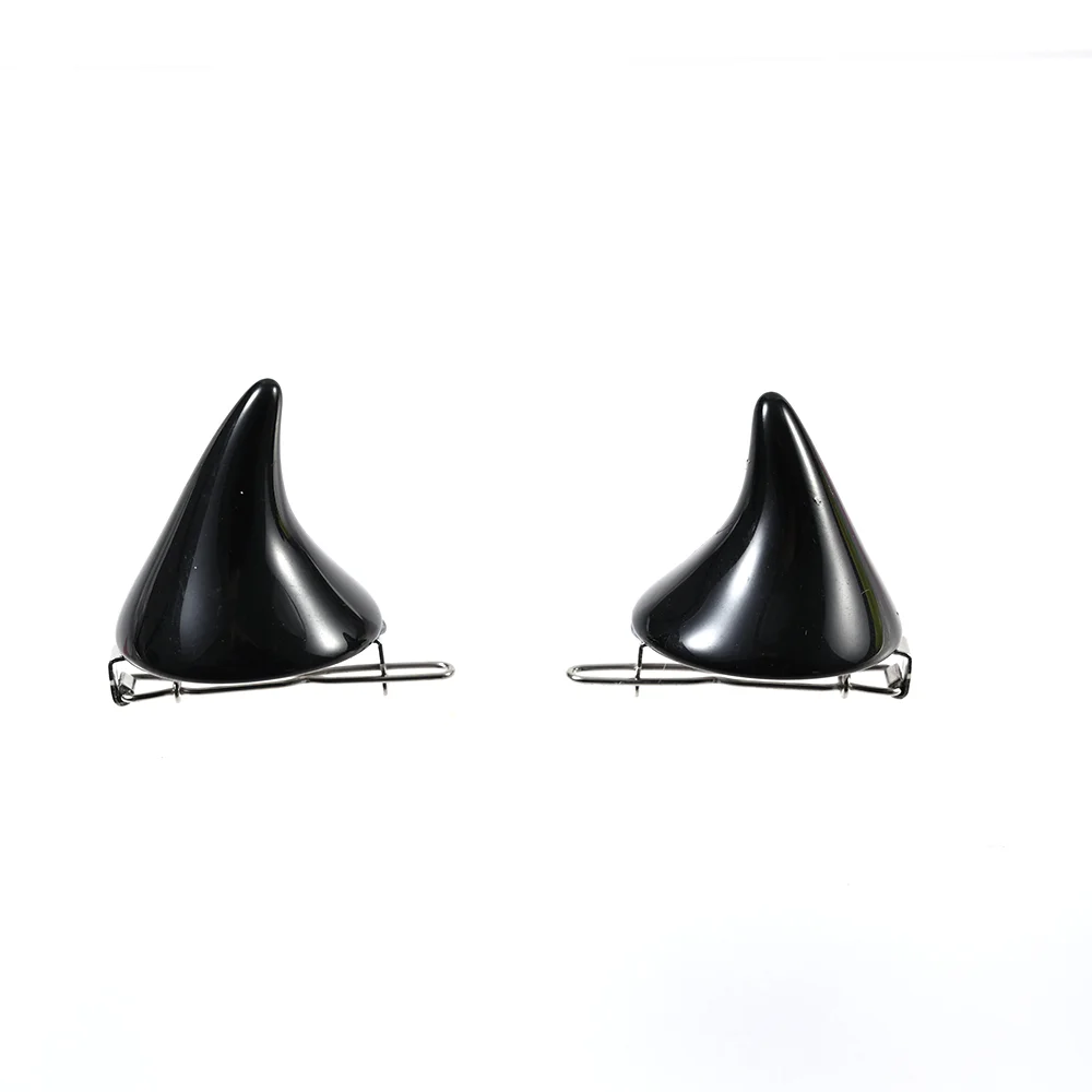 Hair clips,hair accessories 2Pcs Small Demon OX Horn Hairpins Gothic Party Cosplay Costume Pin Hairpins Costume Horn Halloween Hair Accessories Clip