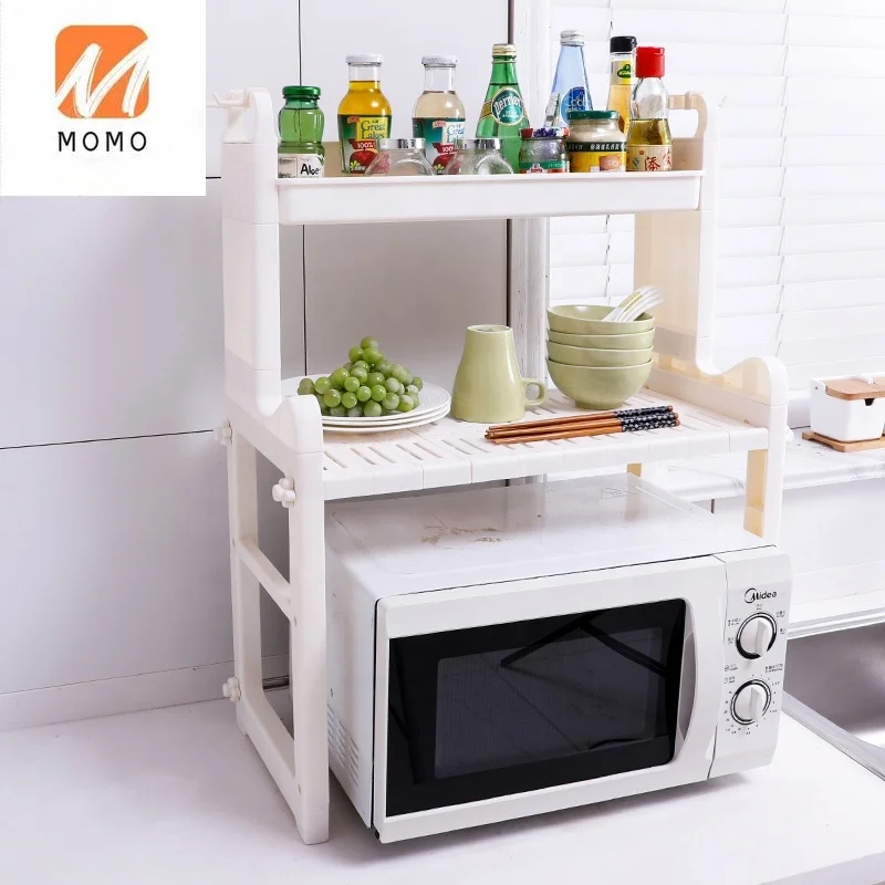 Household Standing 2 Tier Kitchen Multifunction Stainless Steel