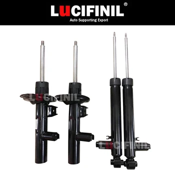 

LuCIFINIL Front Shock Absorber With Sensor Rear Suspension Strut Fit Lamando Golf 7 CC