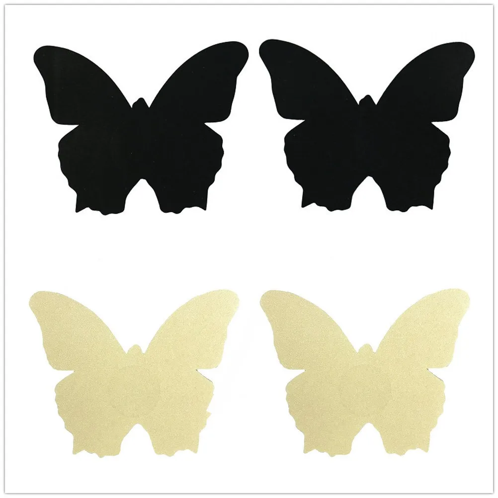 Sexy Disposable Nipple Paste Butterfly Satin Hidden Chest Paste Breathable Anti Bump Manufacturers Direct Selling Currently Avai