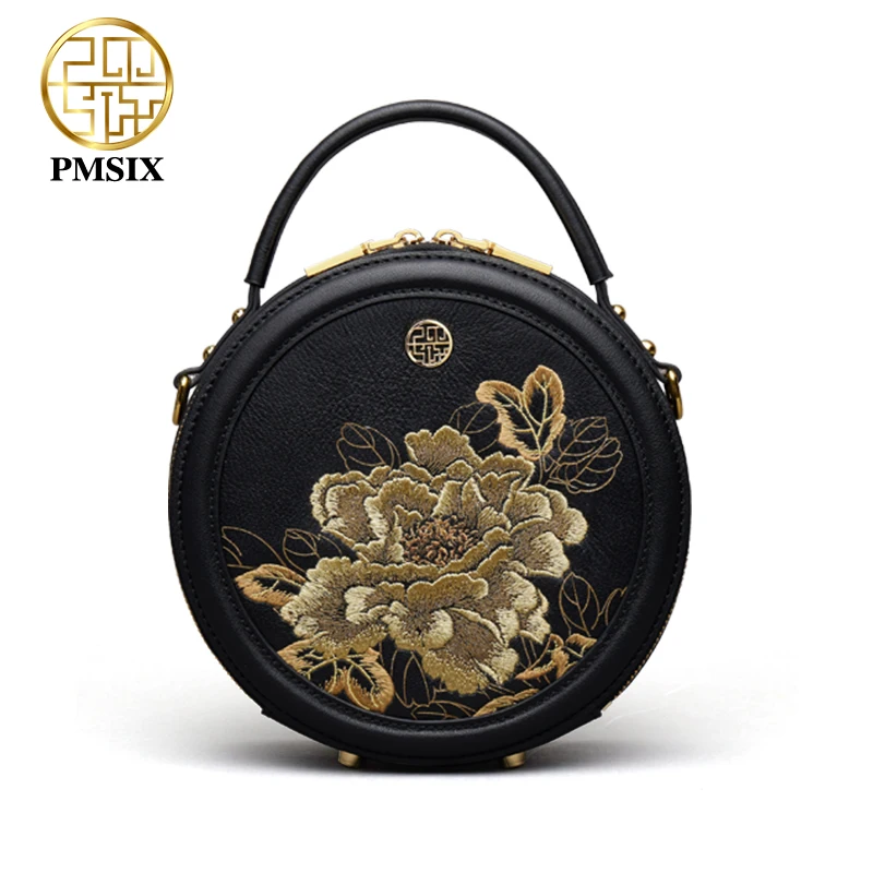 embroidered leather handbags
