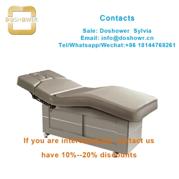

Doshower DS-W19206 electric massage table full body with facial beauty equipment bed for massage bed remote control