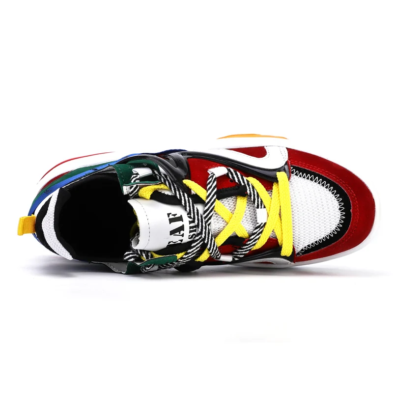 Harajuku Autumn Vintage Sneakers Men Casual Shoes Breathable Mesh Men Comfortable Fashion Tenis Masculino Adulto Sneakers