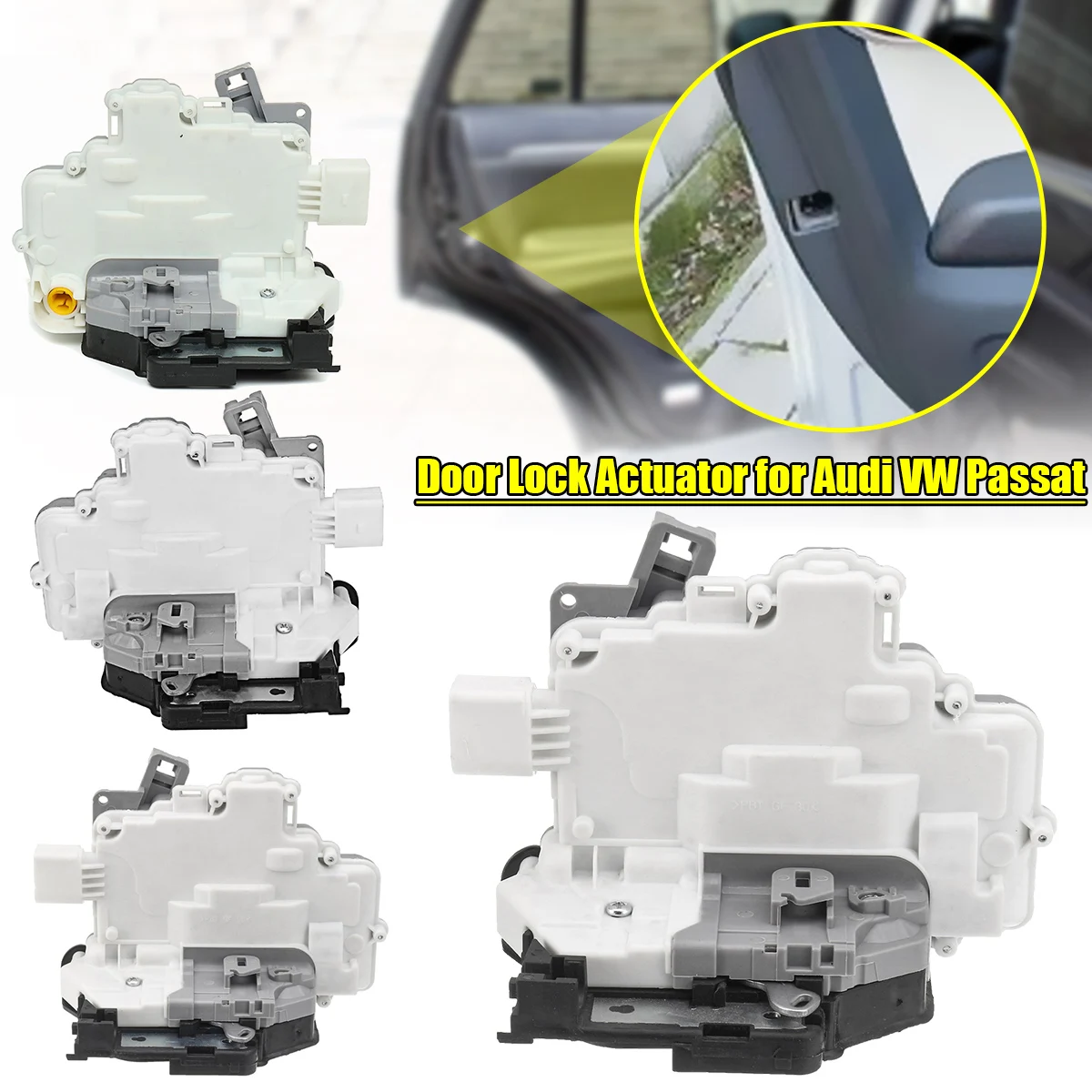 Привод дверного замка для Vw Audi q3 q5 q7 A4 A5 TT b6 Skoda Superb Seat Ibiza левый и правый 8K0839016 8K0839015