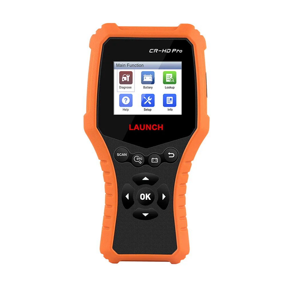 

LAUNCH CR-HD Pro Car and Truck OBD2 Scanner HOBD Code Reader OBD 2 Autoscanner Diagnostic Tool