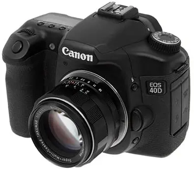 Obiettivo A Vite M42 Per Adattatore Canon EOS EF Nero 70D 5D - Foto 10