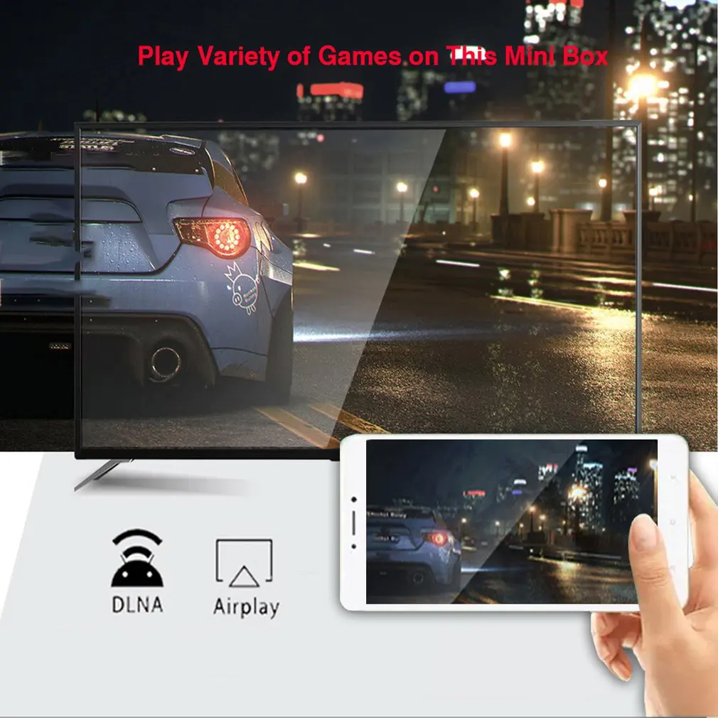 Smart TV Box Android 9.0 2G/4GB Ram 16G/32GB/64GB Rom Rockchip RK3318 4K USB3.0 H.265 Google Play I