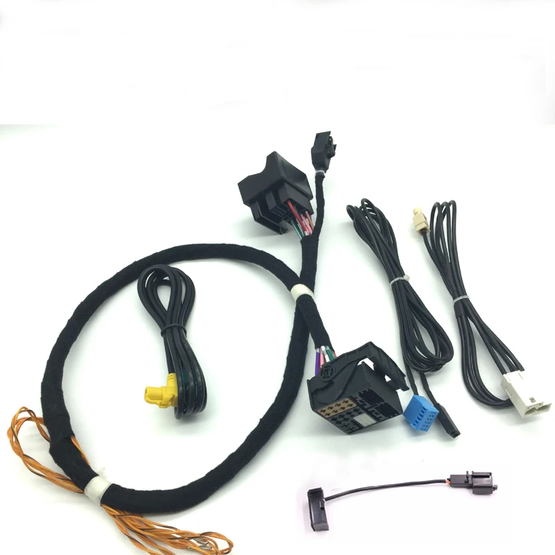 Utilizzare Misura Per Golf 7 Mk7 Passat B8 Mqb Tiguan Polo 6C Mib 2 Zr Nav Scopri Pro Radio Adattatore Cavo Cablaggio