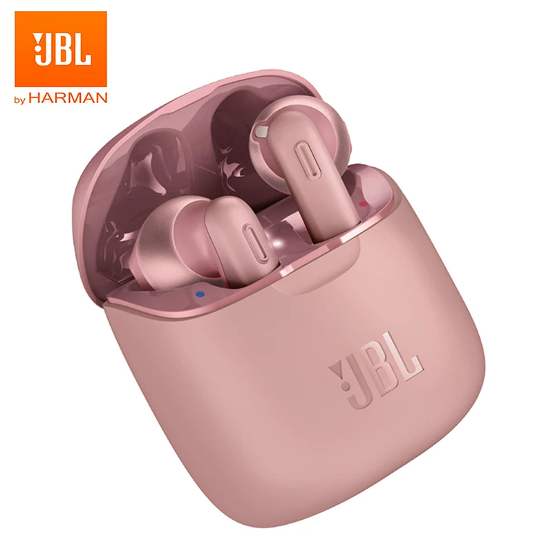JBL TUNE 220 TWS True Wireless Bluetooth Earphones T220TWS Stereo Earbuds Bass Sound Headphones Headset with Mic Charging Case