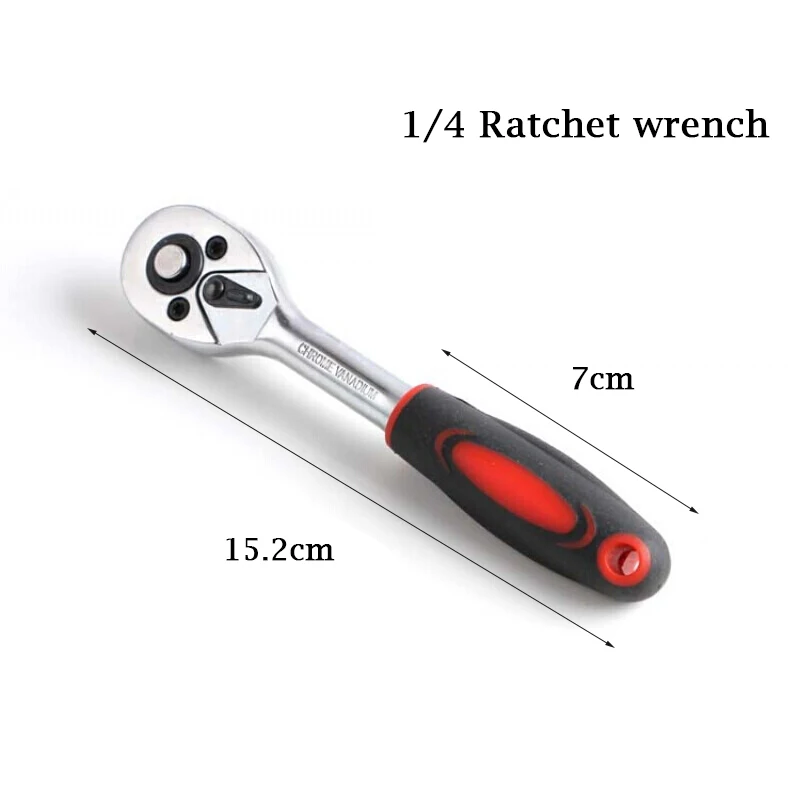 46 шт./компл. Multifunctionl трещотки для шлица «звездочка» Набор торцевых гаечных ключей профессионального механика Инструменты для ремонта Комбинации с переносным чехол для авторемонта