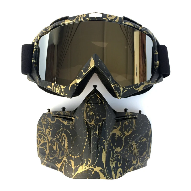 Ski Snowboard Snowmobile Eyewear Mask Snow Winter Skiing Anti-UV Waterproof Glasses Motocross Sunglasses A