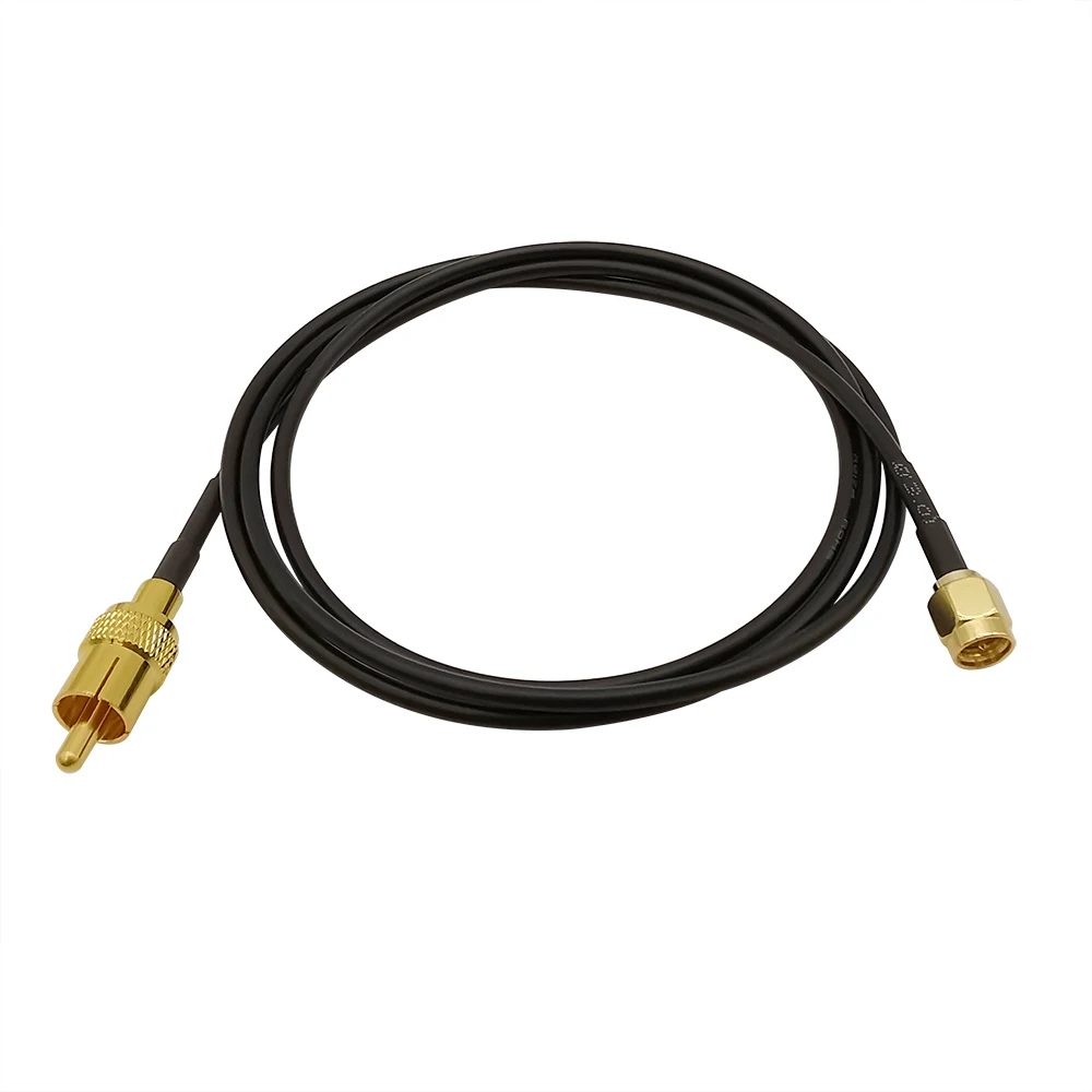 3/6/9 метров RF RCA TV Мужской прямой к SMA для RG174 отрезок коаксиального кабеля мужской