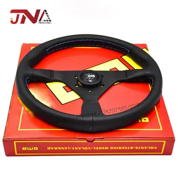 

Racing Classical Steering Wheel with button Leather Car Styling Steering Wheel