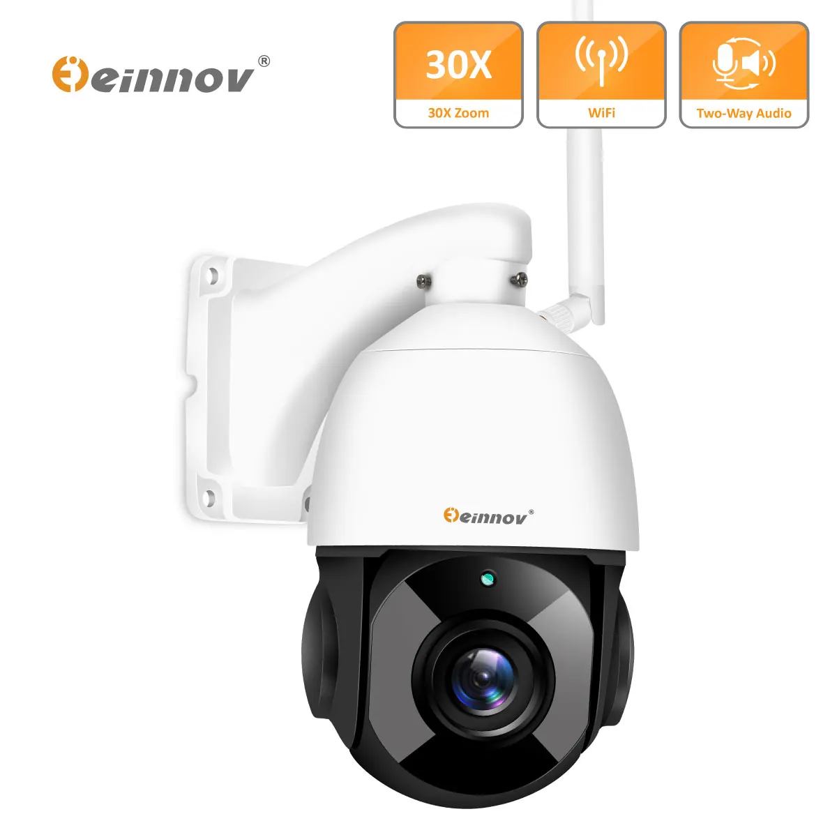 PTZ 30X Zoom Video Surveillance 1080P HD PTZ IP Wifi Outdoor Home