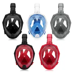 Маска для плавания, дайвинга, полного лица, маска для дайвинга 180, маска для подводного плавания с видом на море, панорамный набор для