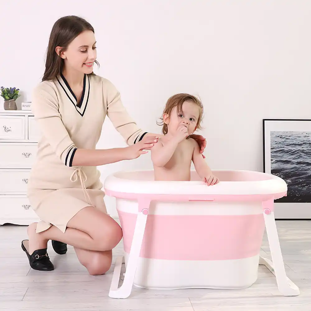 baby girl spa tub