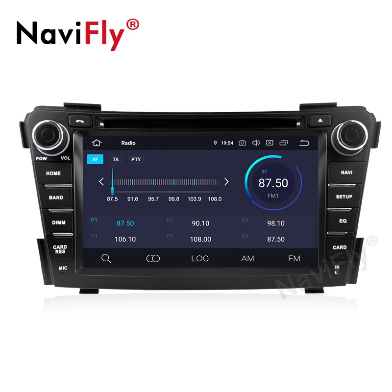 Perfect NaviFly Android 9.0 Car Multimedia Player GPS Navigation For HYUNDAI I40 I-40 2011 2012 2013 2014 2015 2016 Stereo Autoradio RDS 2