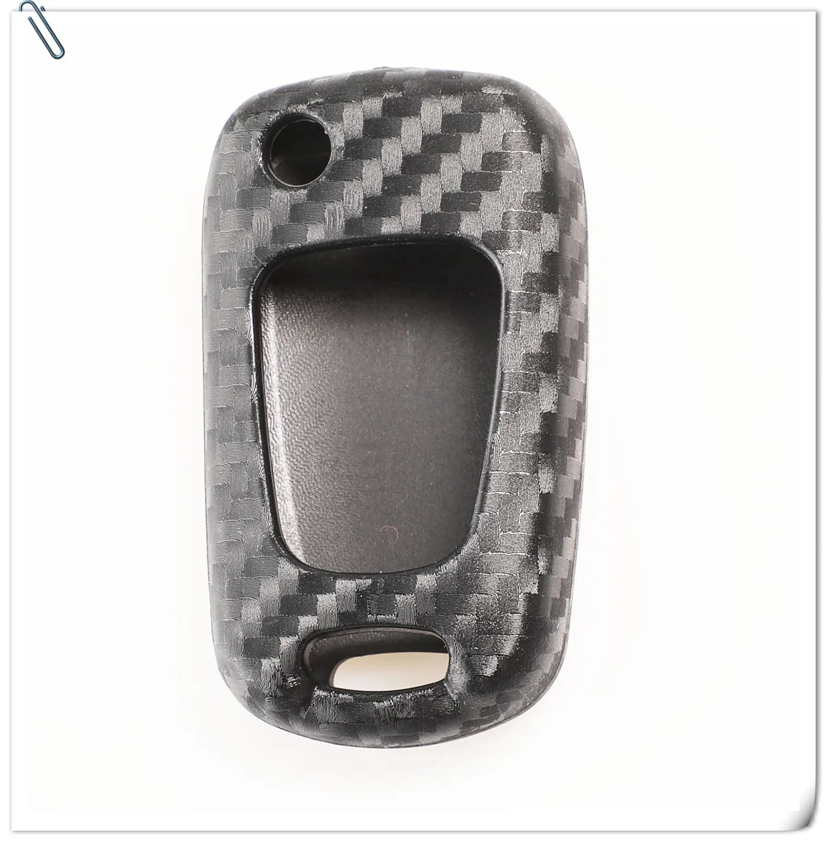 Keyforkess custodia protettiva per chiave in Silicone in fibra di carbonio per Kia K2 K5 Sportage Sorento Hyundai i20 i30 i35 iX20 iX35 Solaris Verna - H7200e6d891544ec4803b68b1891d04f3G
