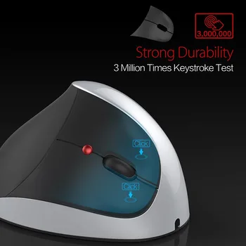 

2.4G Bluetooth Mouse Gaming Wireless Charging Vertical 2400DPI Mouse for Computer Laptop VDX99