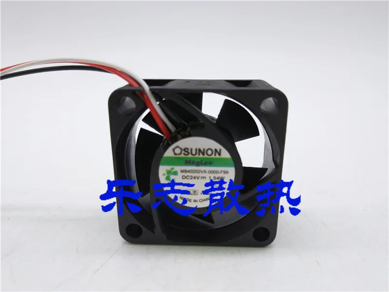 

SUNON MB40202VX-0000-F99 DC 24V 1.54W 40x40x20mm 3-wire Server Cooling Fan