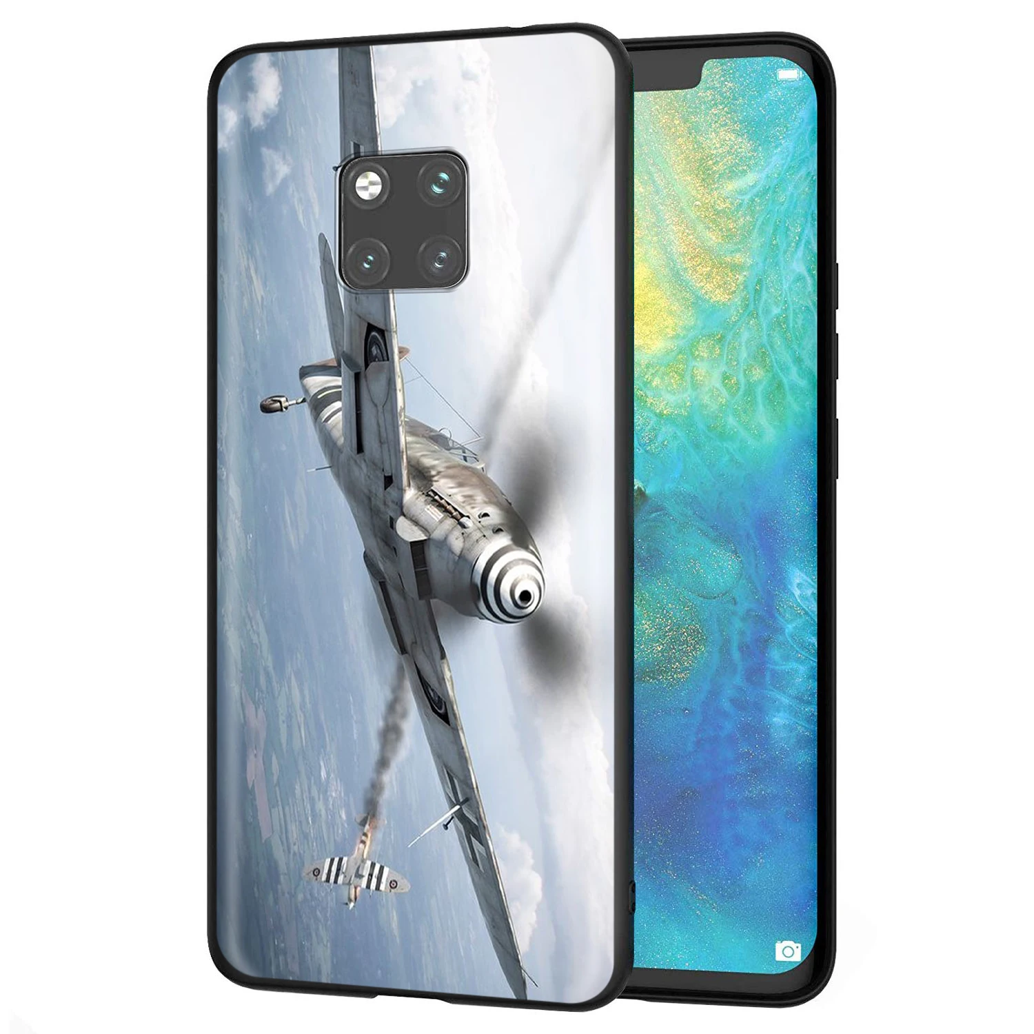 YIMAOC пропеллер истребителя самолет ТПУ чехол для Huawei Mate 10 P8 P9 P10 P20 Lite Pro P Y7 Y9 Smart Mini