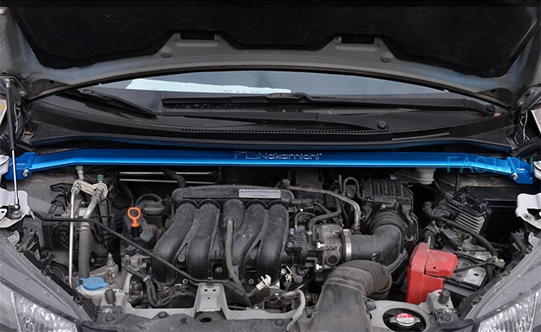 Для Honda FIT JAZZ-19 GK5 передний верхний бар балансировочный стержень алюминиево-магниевый сплав усилитель кузова TCR аксессуары для рулевой тяги