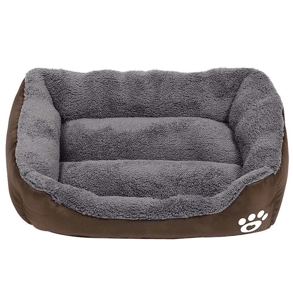 Title 10, Pet Sofa Dog Bed Soft Fleece Warm Dog House Wat...
