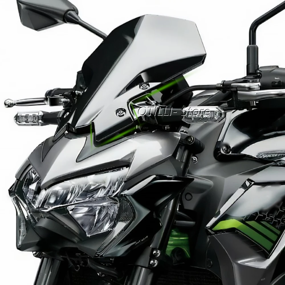New Fit For KAWASAKI Z900 Z 900 Z650 2020 2021 2022 2023 Motorcycle Accessories Sports WindScreen Windshield Visor Deflector