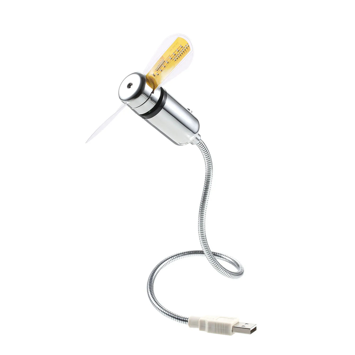 UF-211-0507USB мини часы вентилятор температуры креативный вентилятор офисные принадлежности в режиме реального времени дисплей температуры