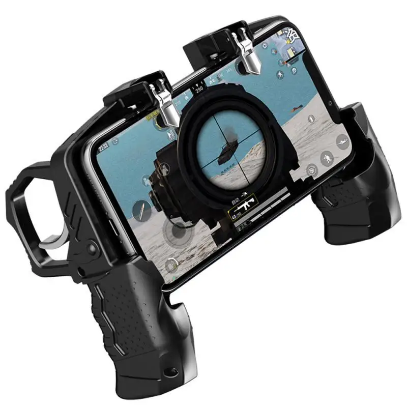  PUBG Controller Game Trigger Gamepad Mobile Phone Gun Shooter Controller Fire Button Handle and Joy