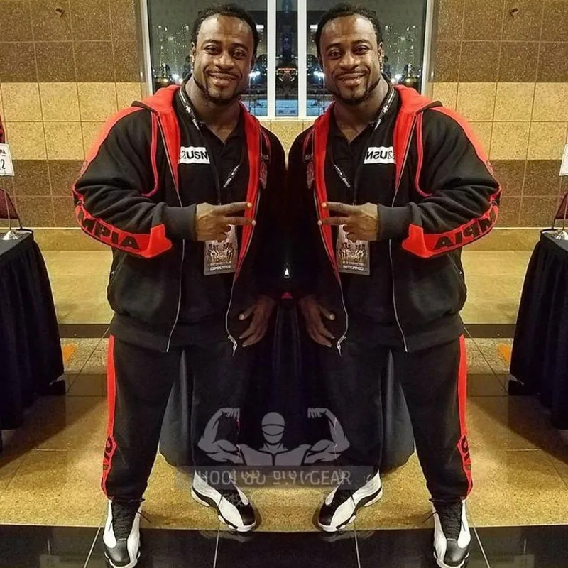 

Autumn & Winter Muscle Brother MEN'S Sport Suit Fitness Outdoor Sports Running Training Two-Piece Set