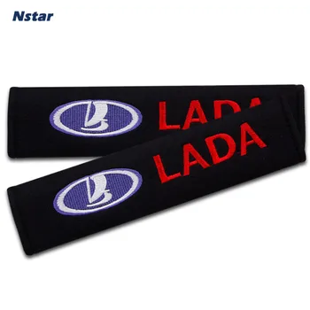 

Nstar 1pair Lada Car Shoulder Pad Auto Styling Seat Belt Cover Cotton For Lada Oka Samara Kalina Granta Largus 007