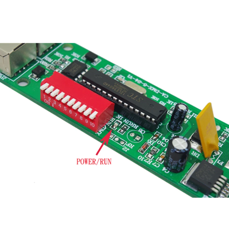 

CA-DMX-BAN DMX постоянное Давление пластина общий анод DC5-24V 15A контроллер
