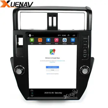 

XUENAV Android 9.0 Vertical Screen Car Autoradio Multimedia For-Toyota Land Cruiser Prado 2010-13 Car DVD Player GPS Navigation