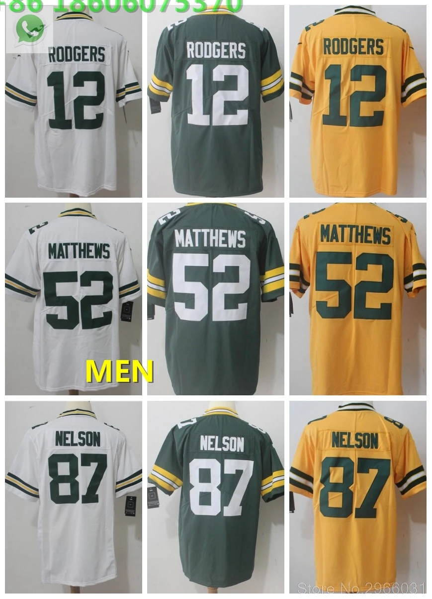 Блейк Мартинес Jimmy Graham Качественная мужская футболка для взрослых 12 Aaron Rodgers Clay Matthews 52 Ha Clinton-Dix 21 Green Bay