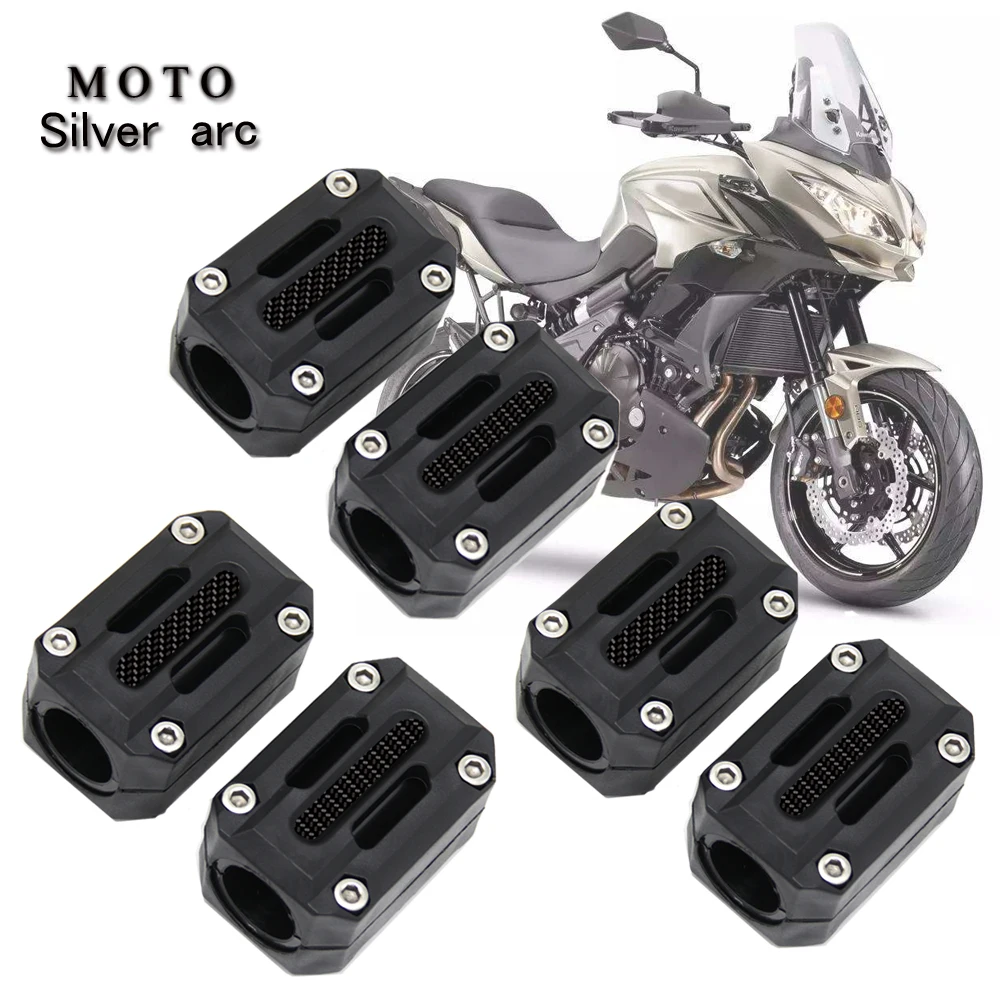 

22/25 /28mm Motor Protection Guard Bumper Decor Block For For kawasaki Versys 1000 Versys 650 Versys 300x 2015-2019 2018 2017 16