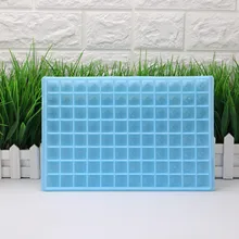 96 сетки Пищевой Силиконовый поднос для льда фруктовый лед производитель кубиков DIY креативная маленькая крутая форма квадратной формы кухонные формы аксессуары