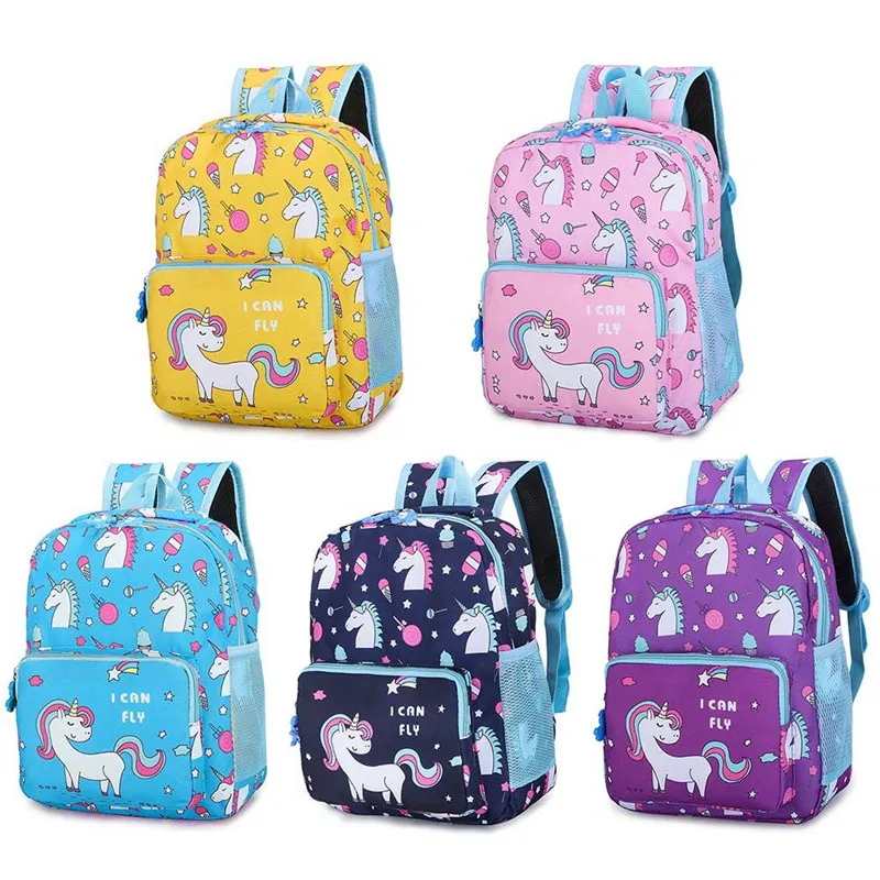 Nouveau licorne enfants sacs d'école pour garçons filles maternelle école sacs à dos pour enfants animaux enfants sac d'école Mochila Infanti